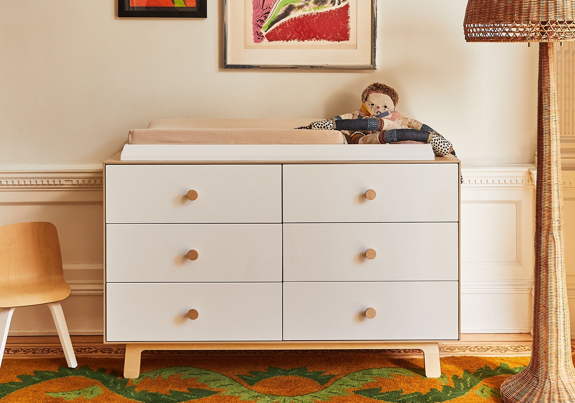 white christmas dresses Dot 6-Drawer Dresser main image 0