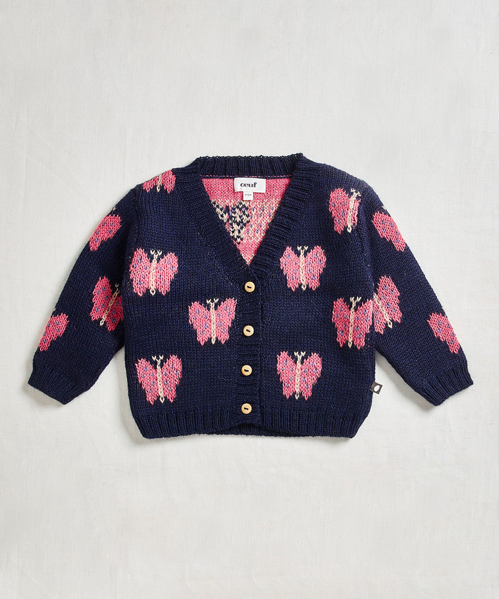 Oeuf® Motif Cardigan