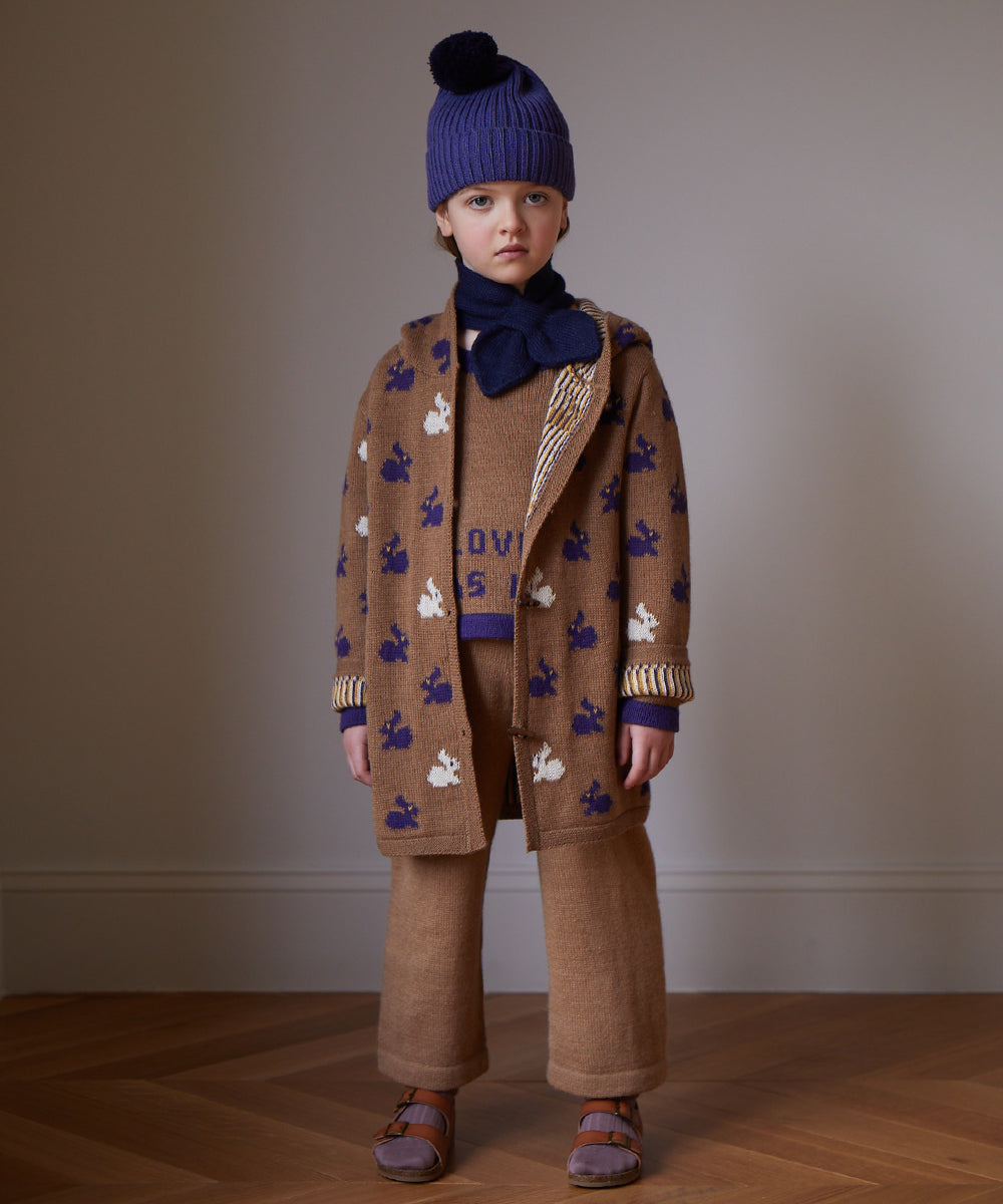 Oeuf® Motif Hooded Coat