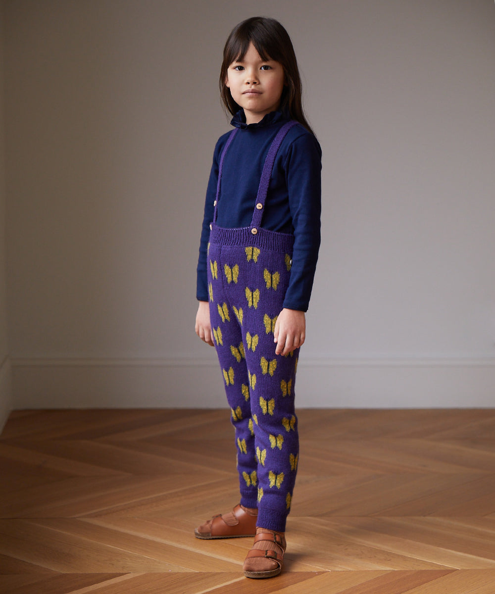 Oeuf® Motif Suspender Pants