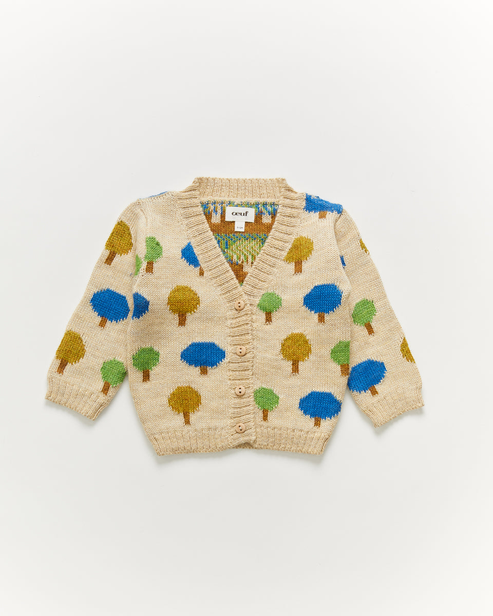 Tree Motif Cardi