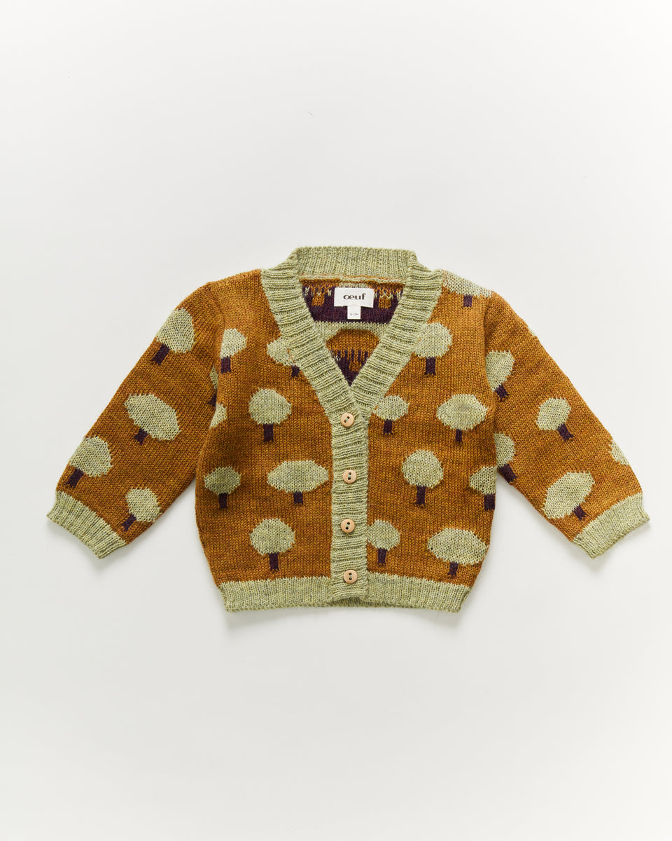 Tree Motif Cardi