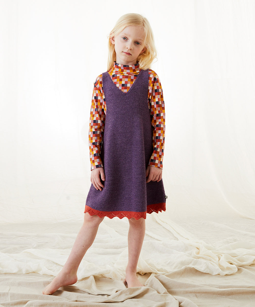Printed Turtleneck