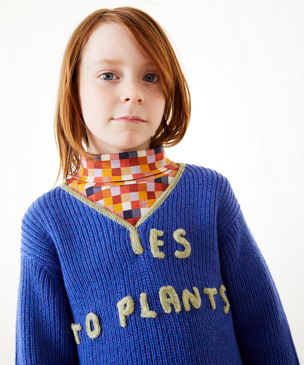 Printed Turtleneck