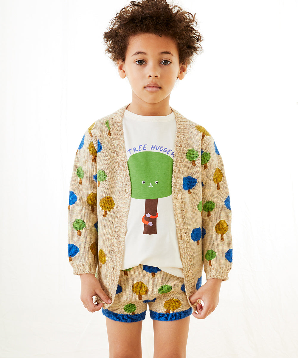 Tree Motif Cardi