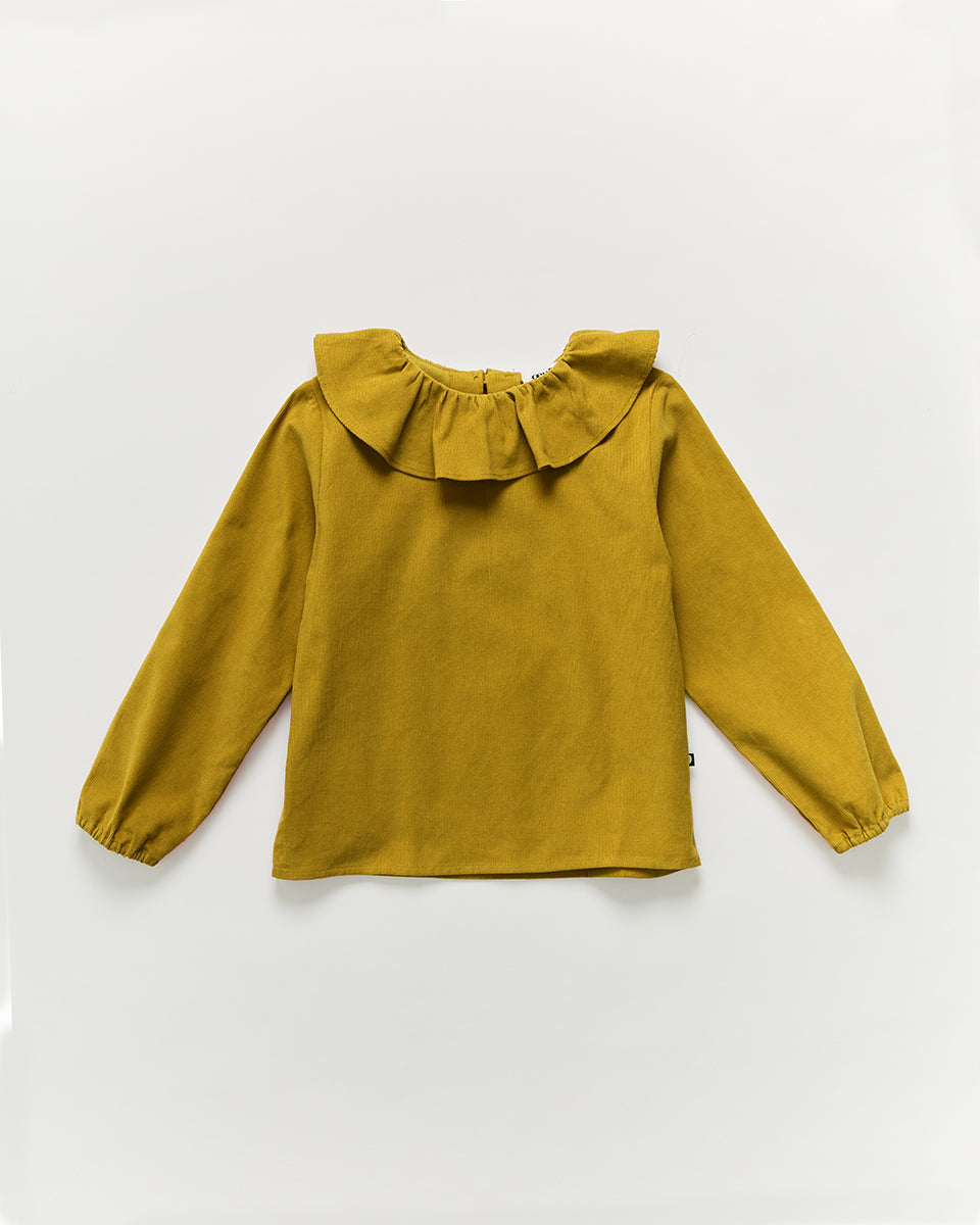 Ruffle Collar Blouse