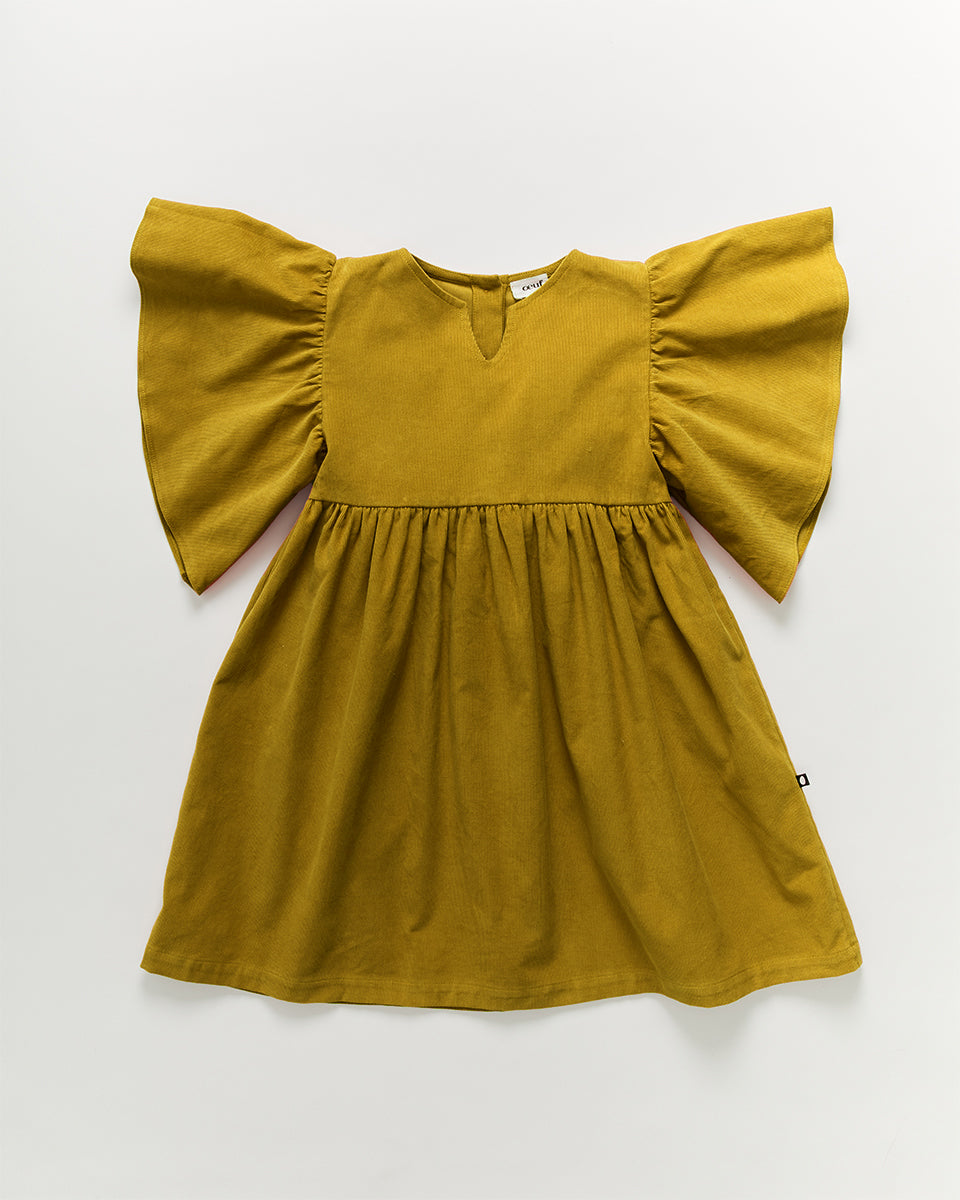 Flutter Sleeve Dress