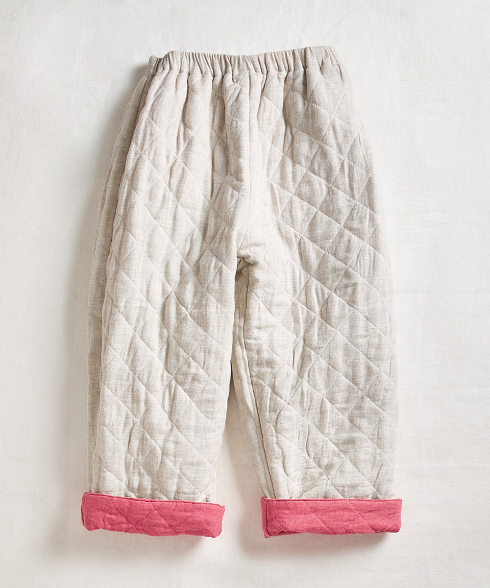 Oeuf® Quilted Reversible Pants