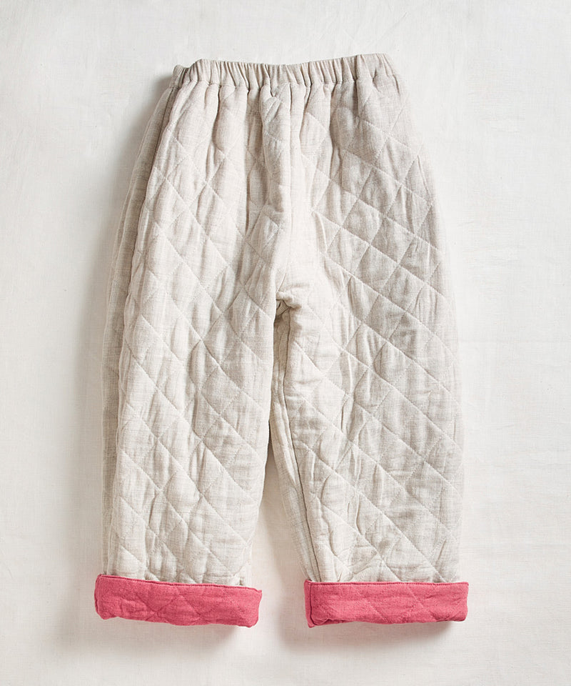 Quilted Reversible Pants