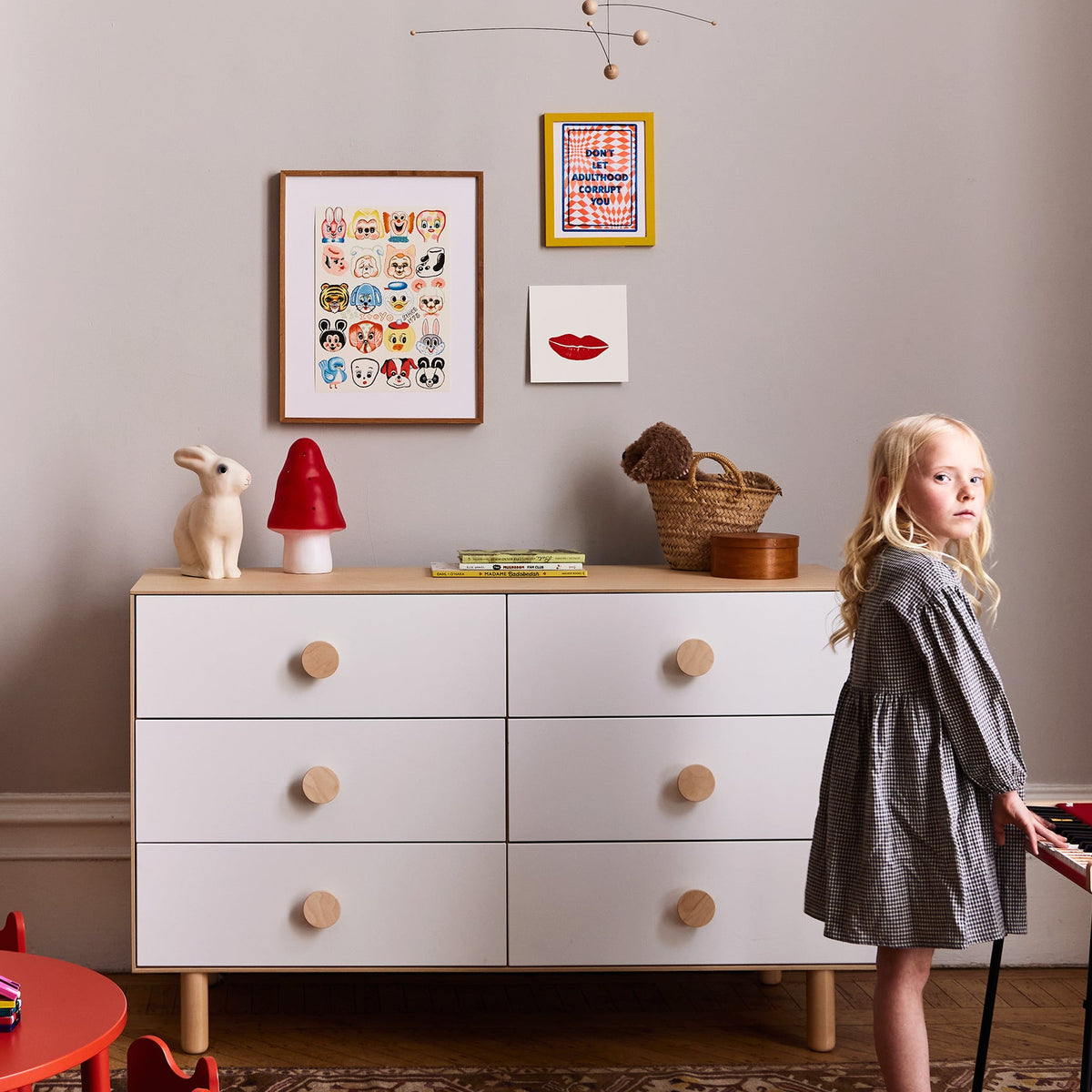 oeuf classic dresser Dot 3-Drawer Dresser