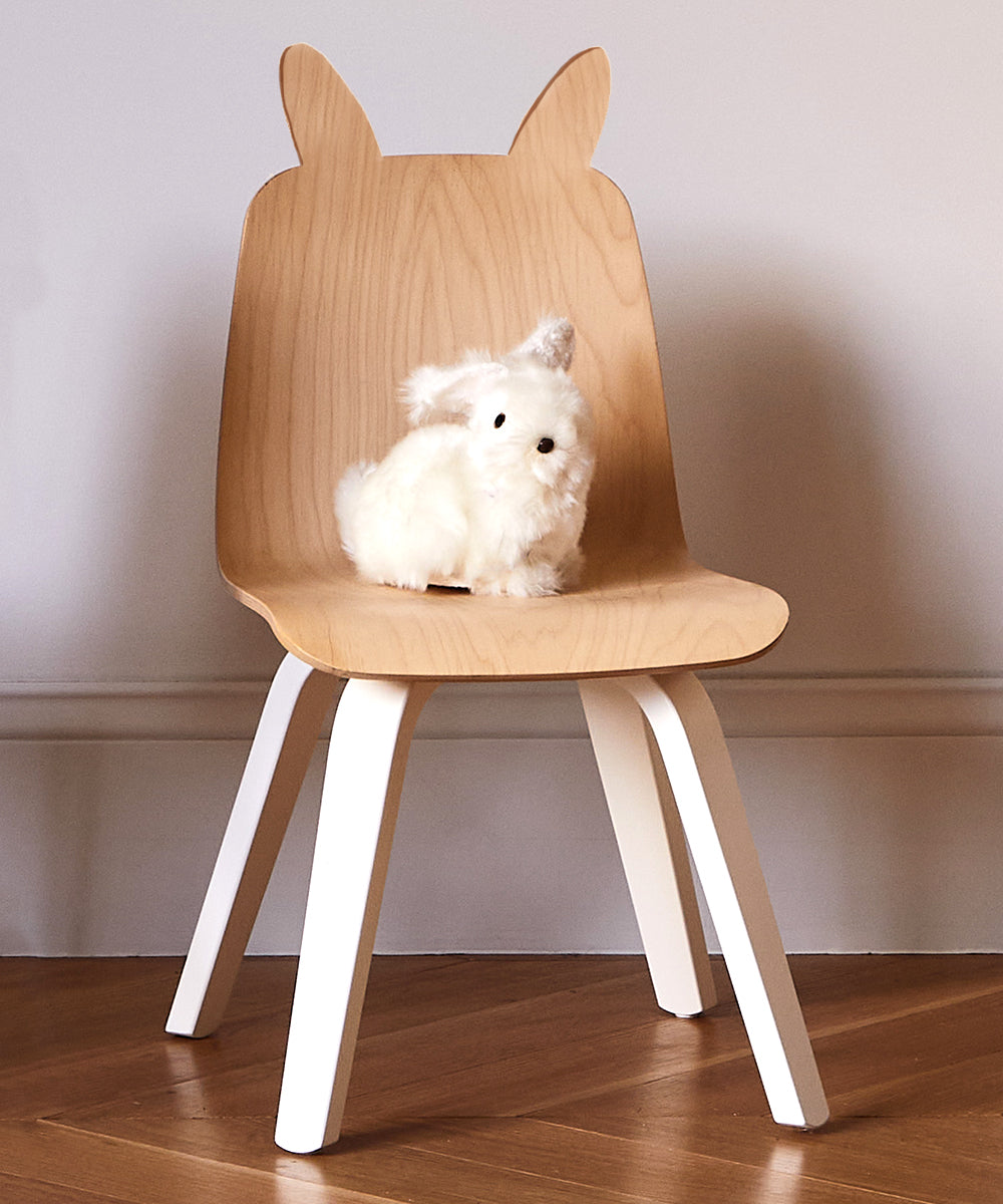 Bunny Chair Wooden Kids Table And Chair Set, Montessori Table And Chair shops For Kids, Rabbit Chair, Wooden Activity Table