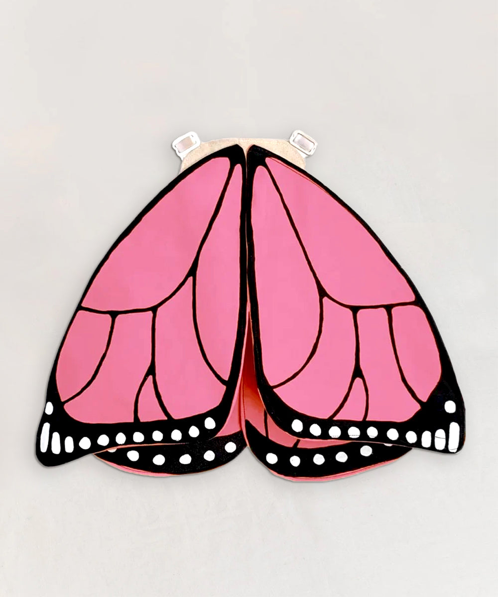 Le Butterfly Wings - Pink Monarch