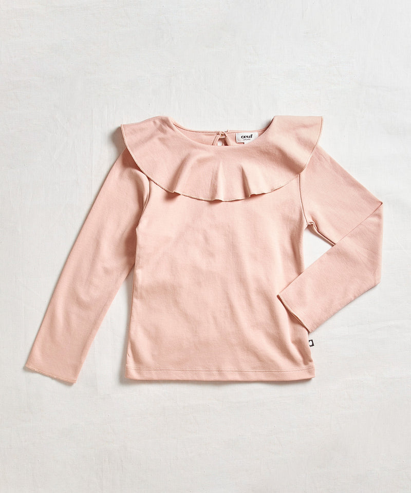 Ruffle Collar Tee