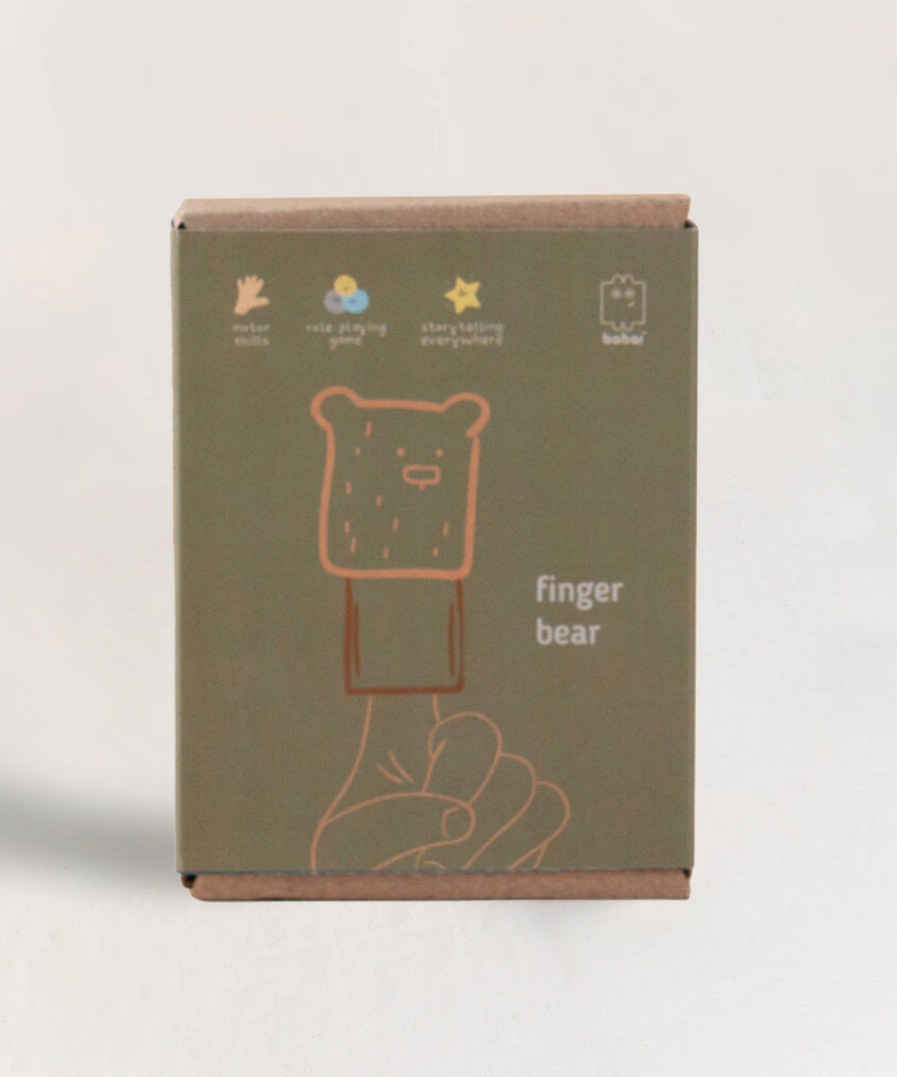 Le Bear Finger Puppet