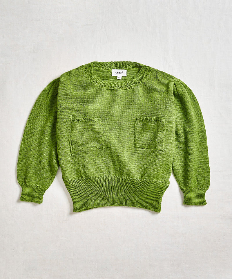 Puffy Sleeve Sweater