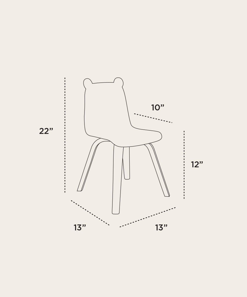 Bear Play Chair (Set of 2)