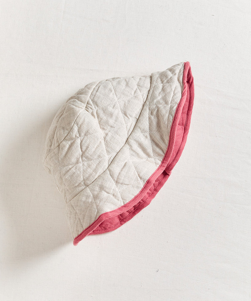 Quilted Reversible Bucket Hat