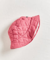 Quilted Reversible Bucket Hat