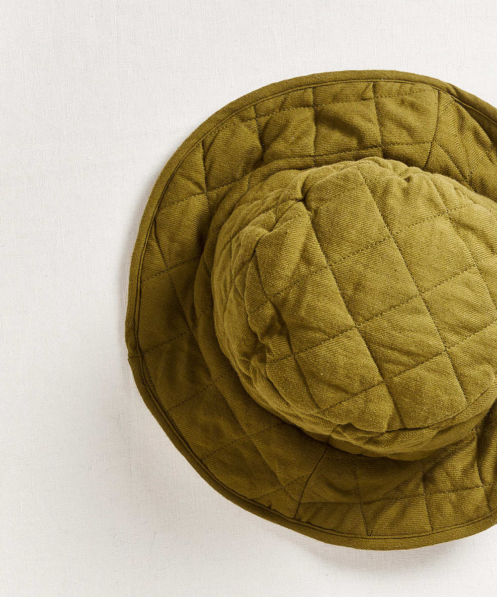 Oeuf® Quilted Reversible Bucket Hat