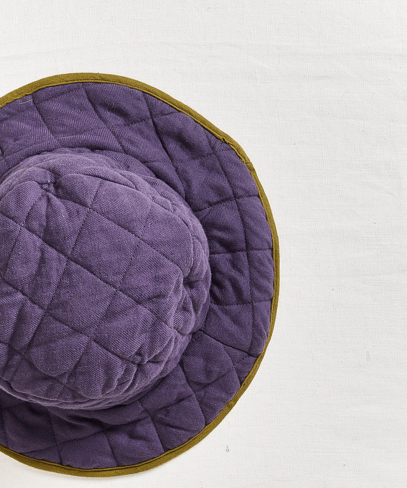 Quilted Reversible Bucket Hat