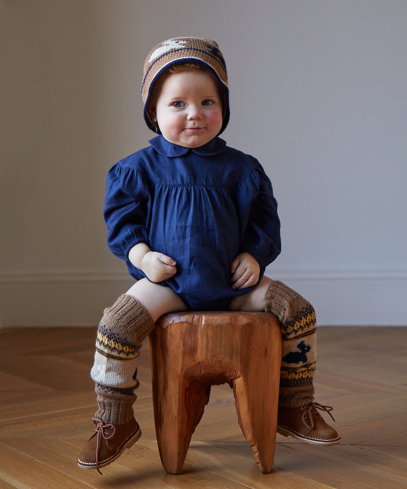 Peter Pan Collar Romper