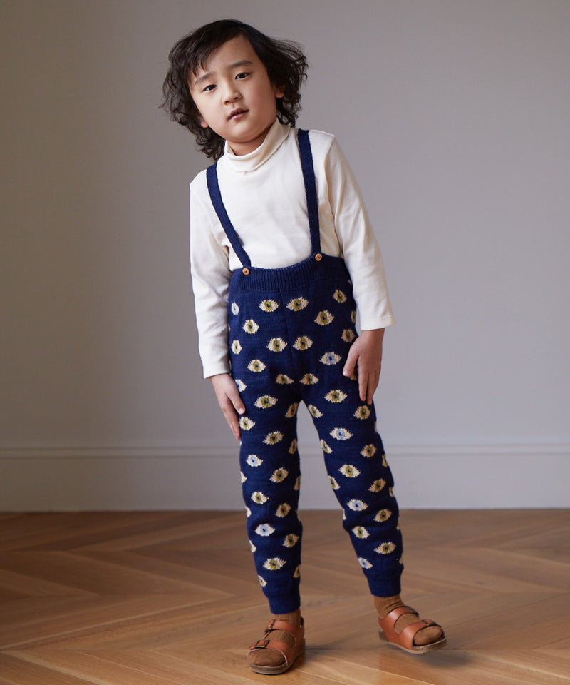 Motif Suspender Pants
