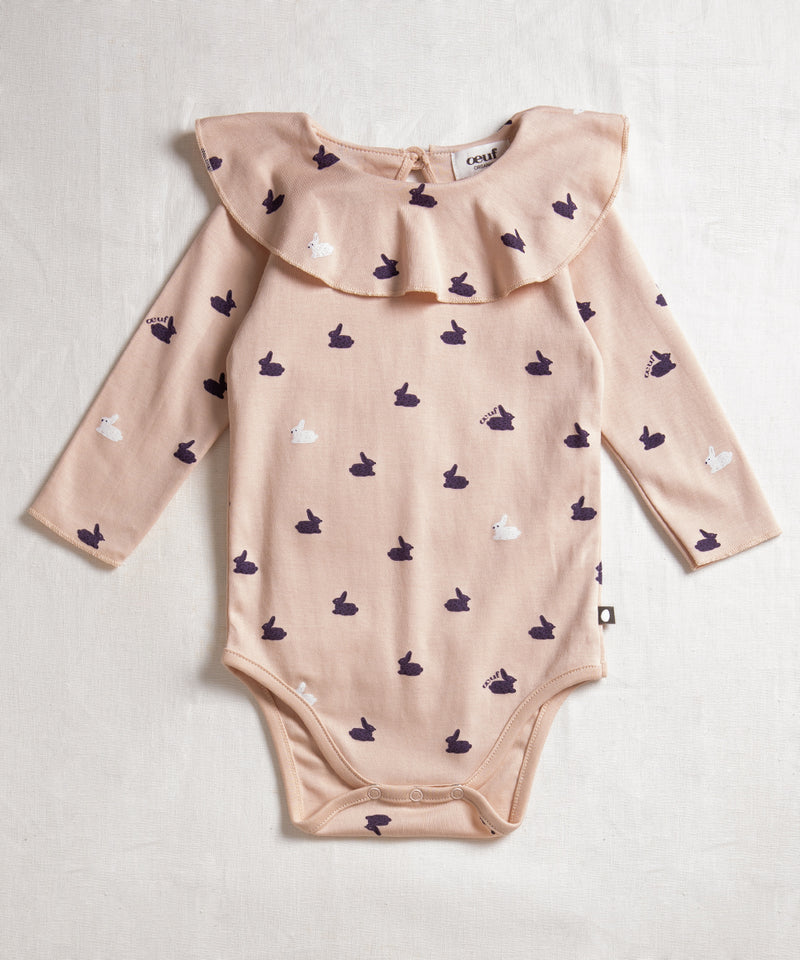 Ruffle Collar Onesie