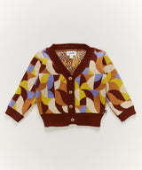 Geometric Knit Cardi