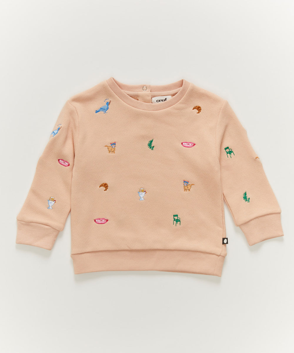 Embroidered Sweatshirt