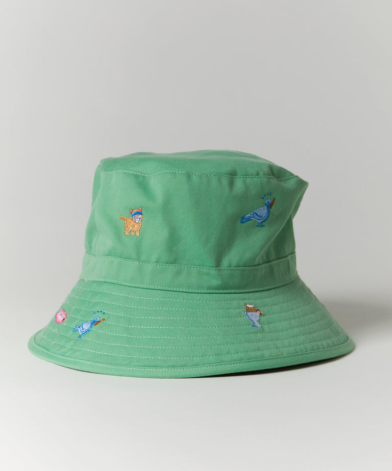 Embroidered Bucket Hat