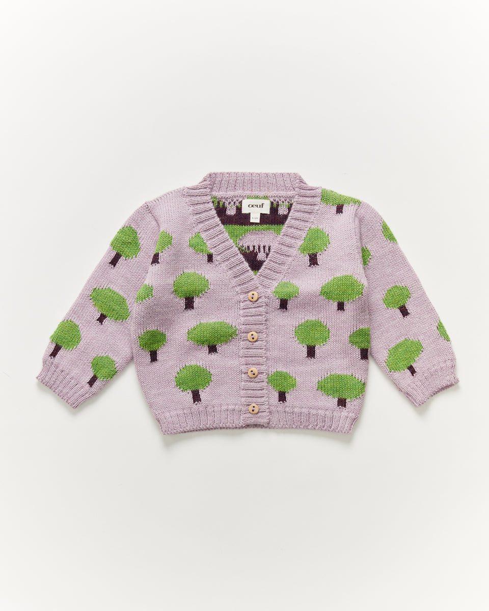 Tree Motif Cardi