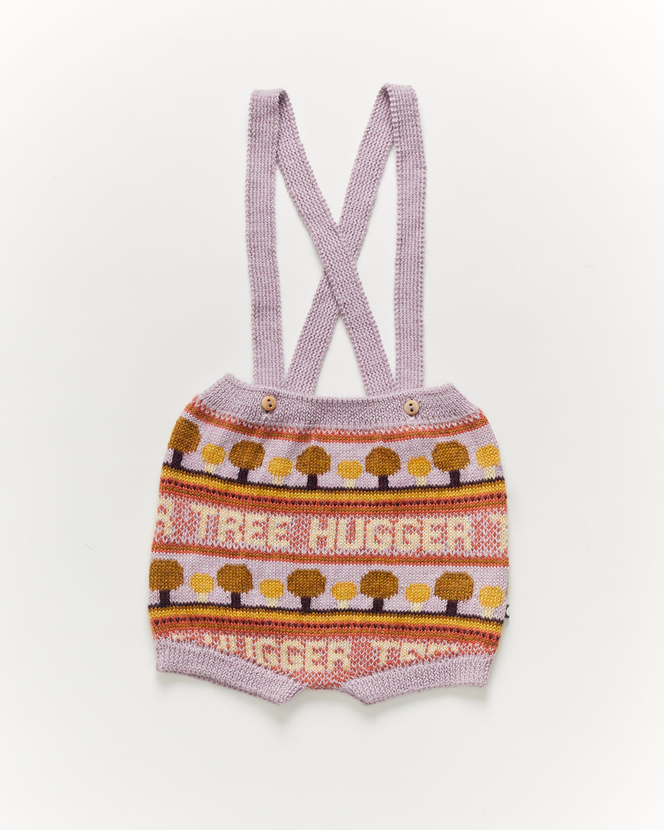 Tree Hugger Suspender Shorts
