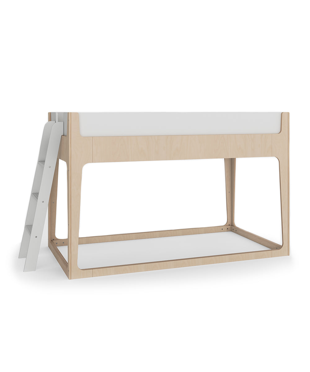 sterile image of Nest loft bed in Birch, front perspective