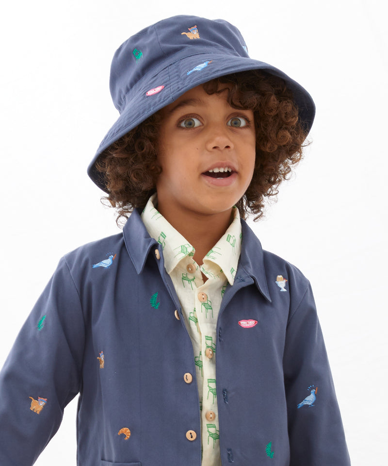 Embroidered Bucket Hat