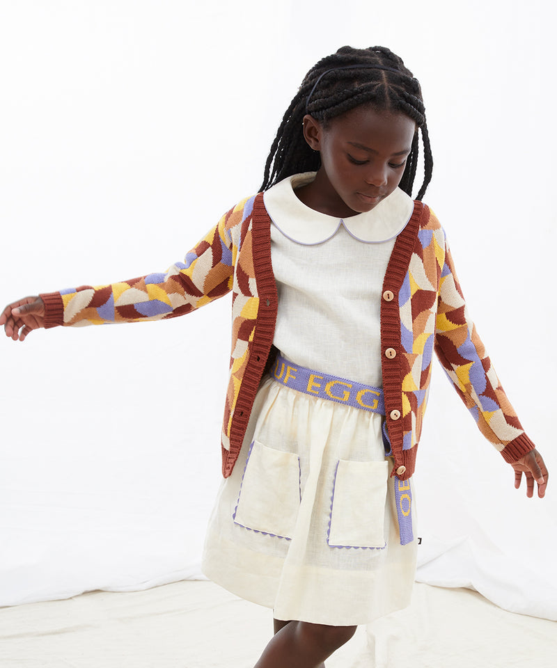 Geometric Knit Cardi