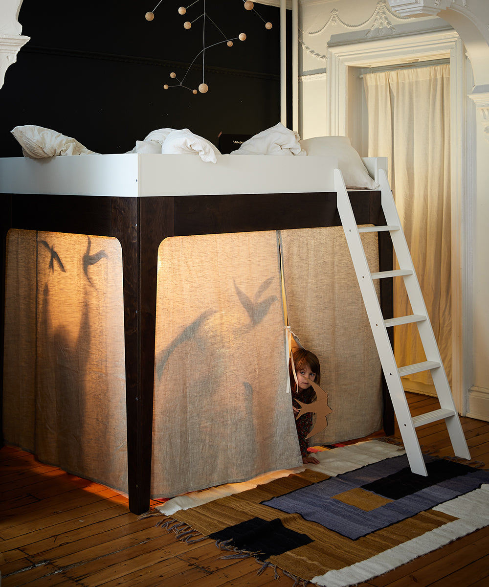 Cama Full River 120 cm - Oeuf Nyc. Muebles adolescentes de diseño