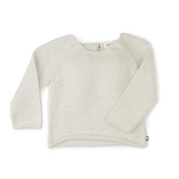 Angel Sweater-White - Oeuf LLC