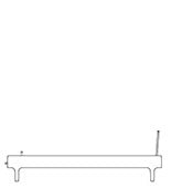 Illustration of River twin bed for manual
