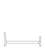 Illustration of Sparrow twin bed for manual